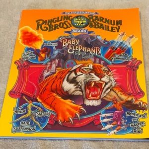 Ringling Brothers and Barnum and Bailey Circus souvenir program 1998